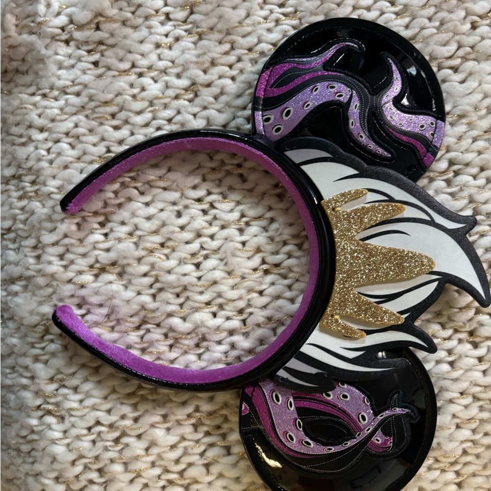 Walt Disney World Villains Ursula Mouse Ears Headband - Picture 8 of 15